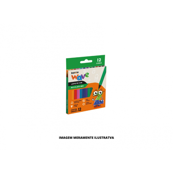 LAPIS COR - BAZZE - WAVE MINI - DP12